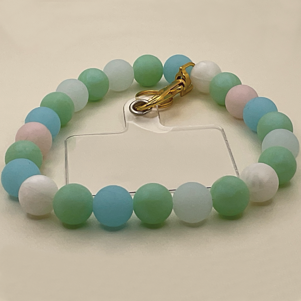 Pastel Multicolor Silicone Phone Strap