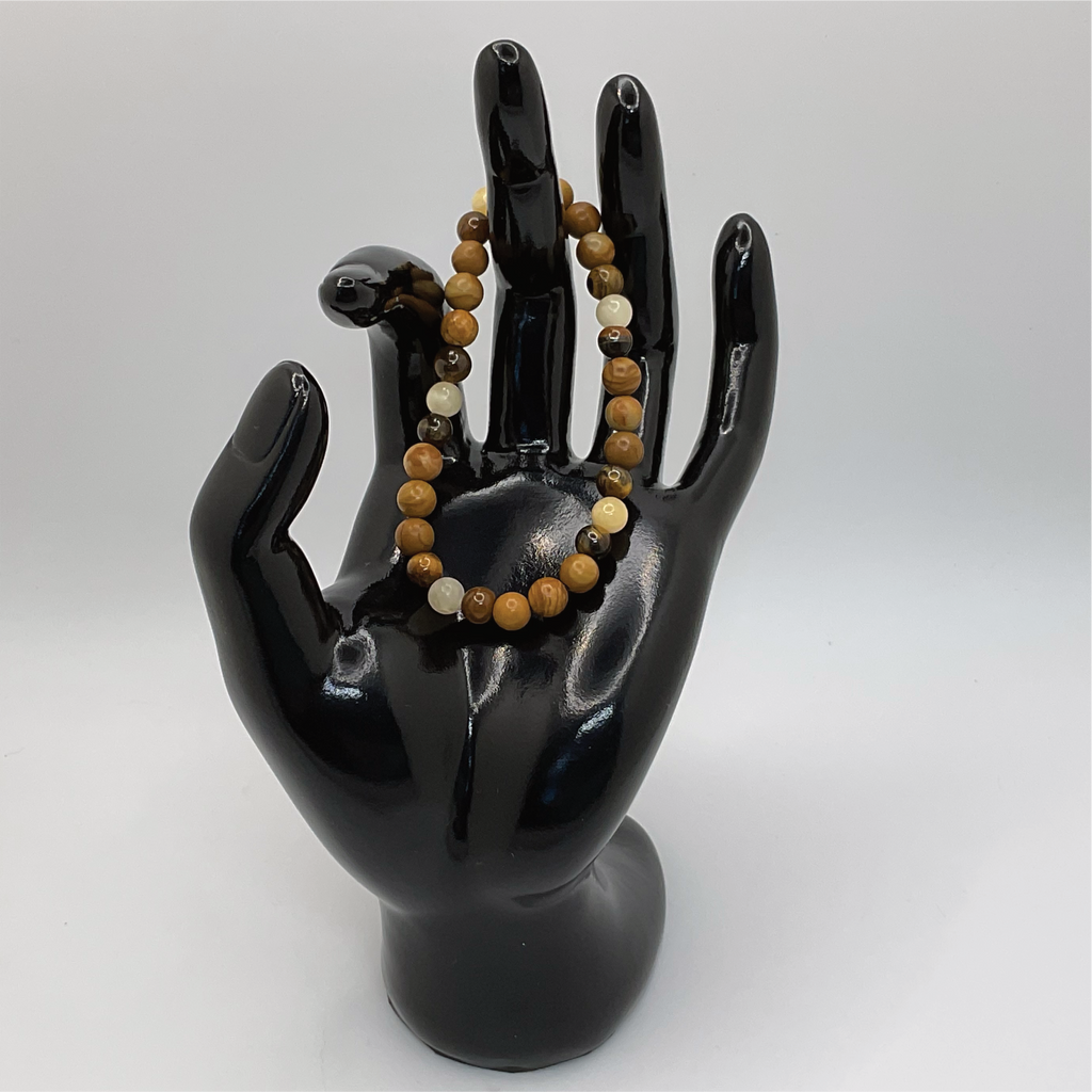 Citrine Tiger's Eye Yellow Jasper Bracelet