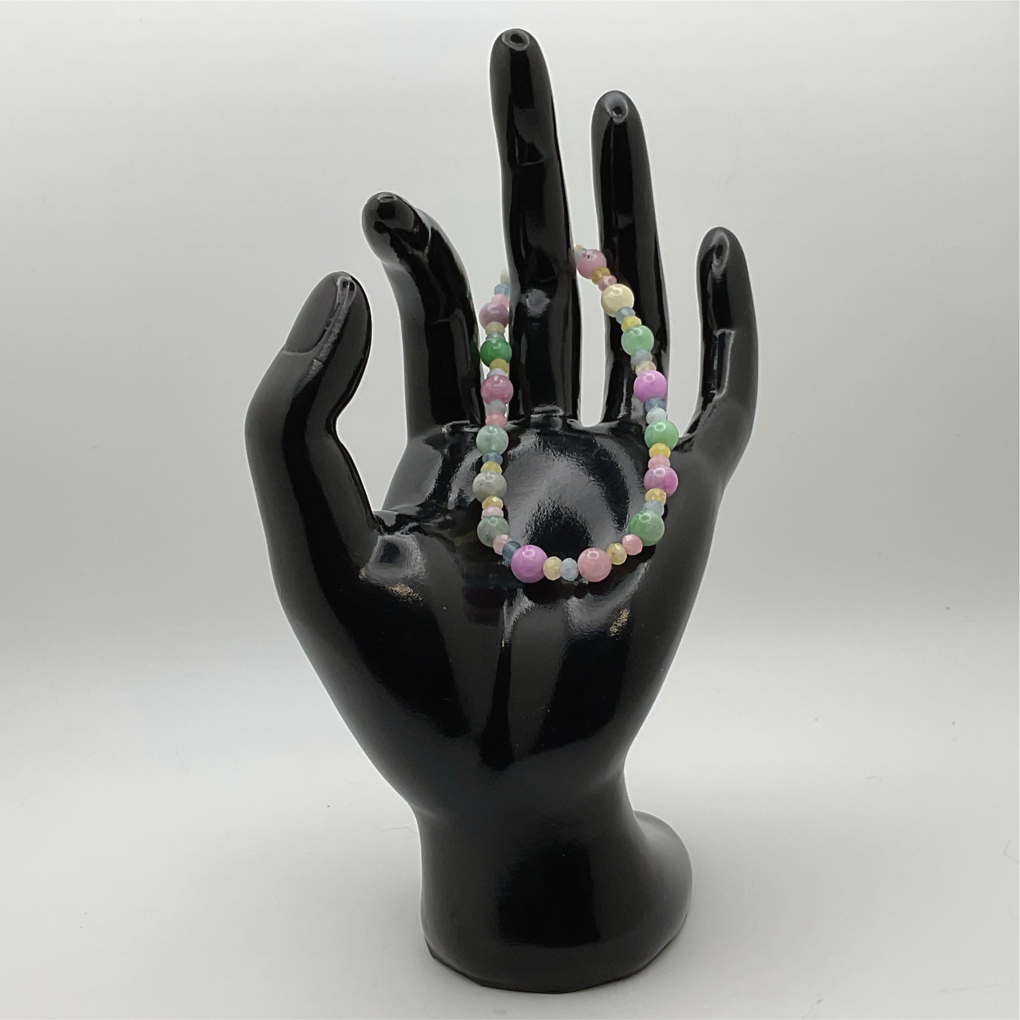 Pulsera de turmalina litio