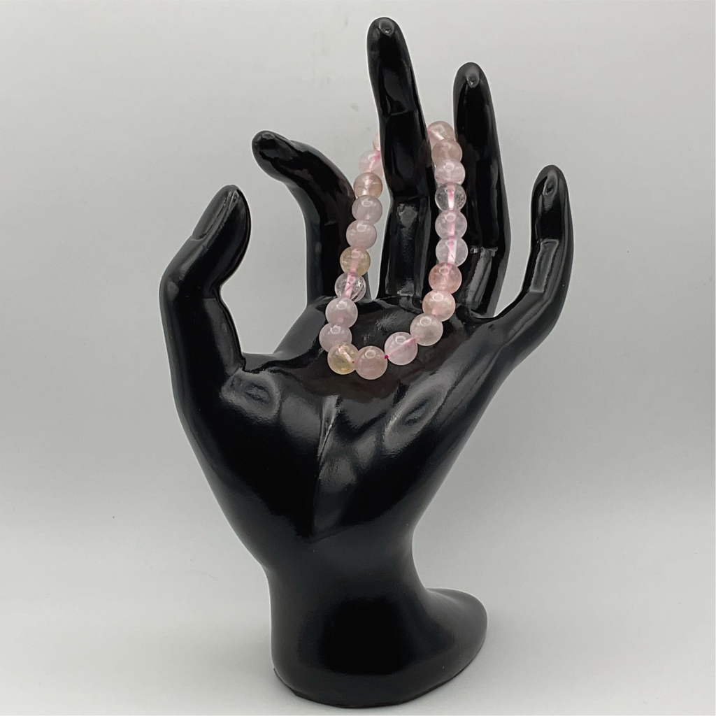 Pulsera de Cuarzo Rosa