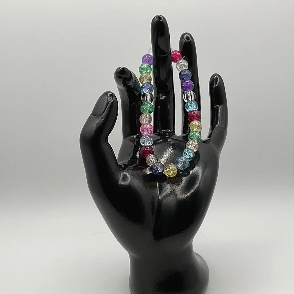 Fire and Ice Quartz Bracelet
