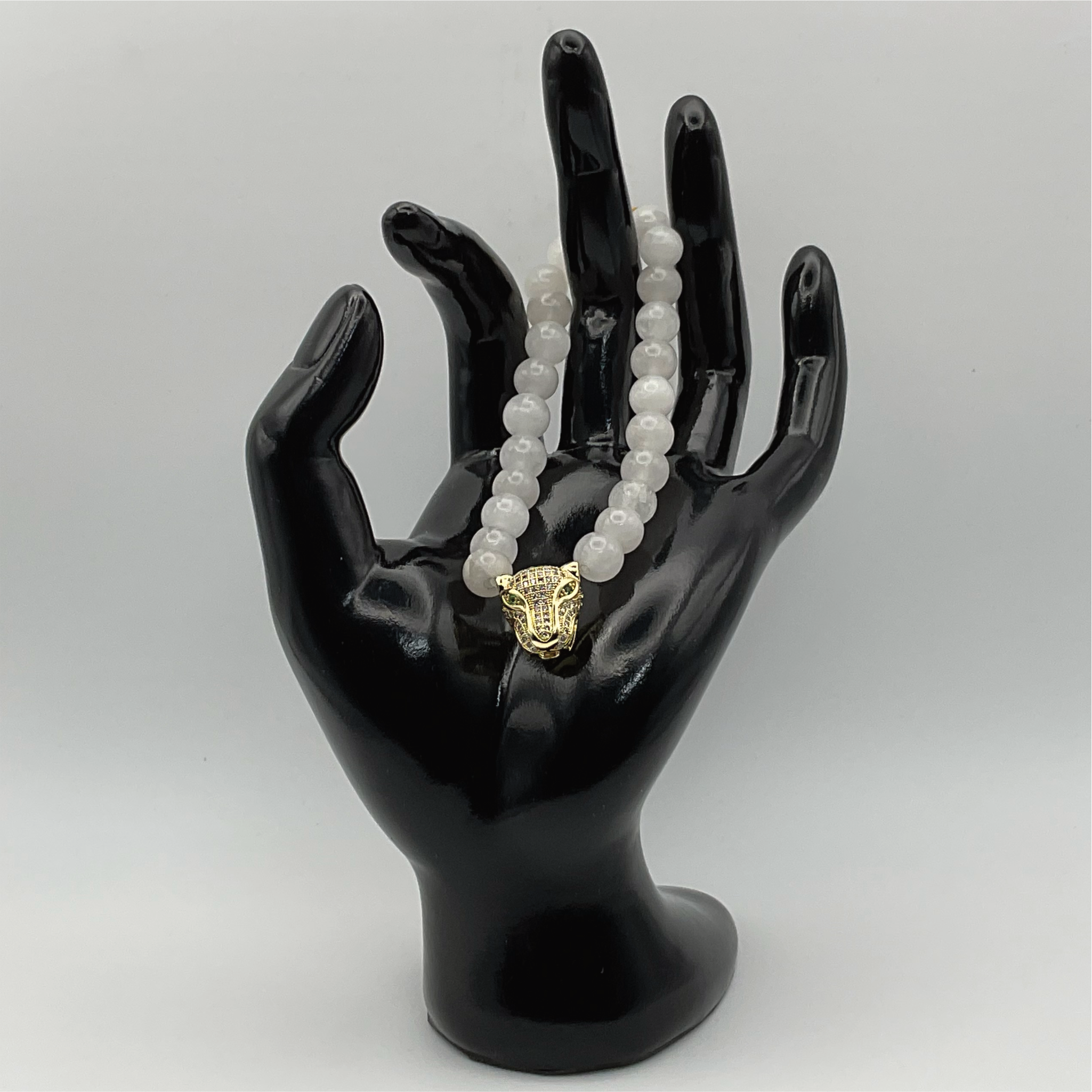 Pulsera de Dijes de Jaguar Celestita
