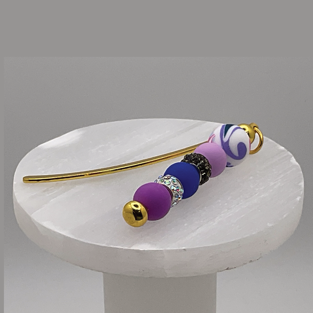 Blue Pink Purple Bookmark
